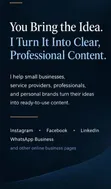 Business Content Writing Services - 2