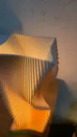 Modern Sculpted Wave Table Lamp - 5