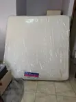 6x6 High Density Mattress - 8 Inch Thick, White - 1