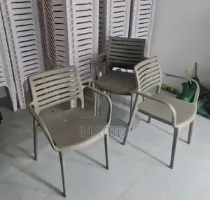 Mosaic Plastic Chairs - Brand New