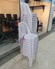 White Plastic Chairs (Brand New) - 1