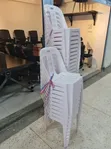 White Plastic Chairs (Brand New) - 2