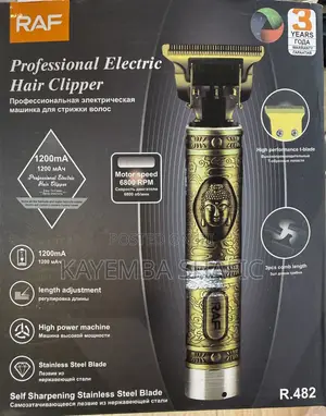 RAF R.482 Professional Cordless Hair Clipper Trimmer