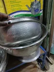 Stainless Steel Kitchen Strainer & Basin Set - 2