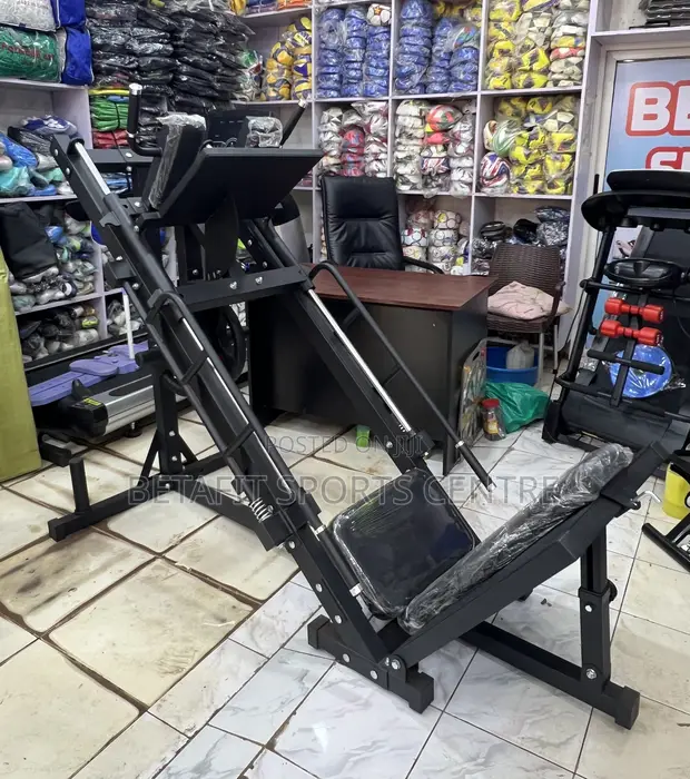 Commercial Leg Press Hack Squat Combo Machine - 1
