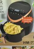 Hoffman Air Fryer 6L HM-776A - 2