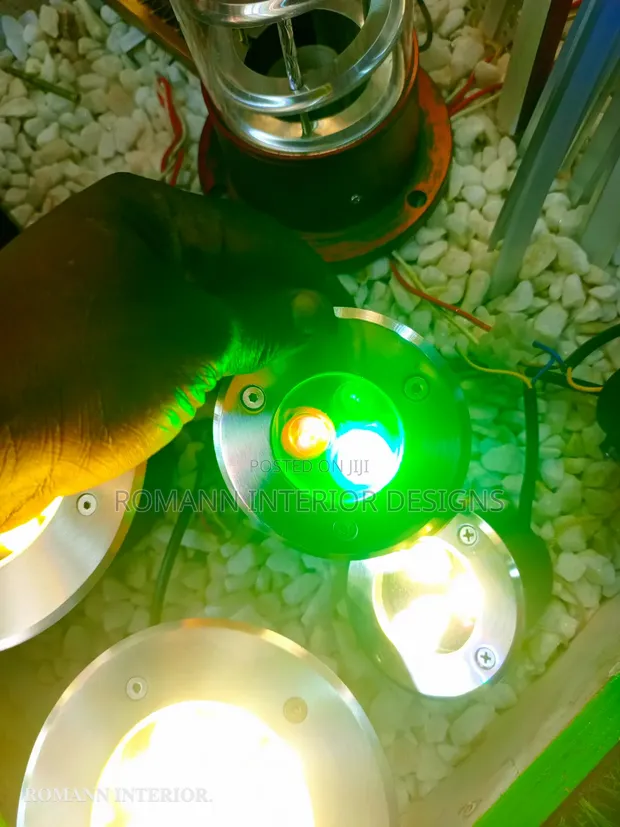 RGB Garden Ground Lights - 1