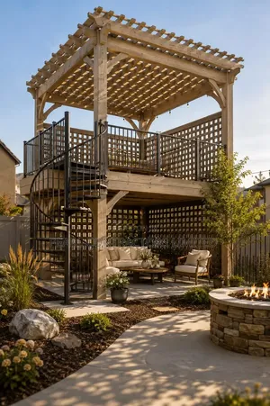 Pergolas & Double Storied Pergolas from UGX 700,000/sqm
