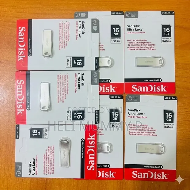 SanDisk Ultra Luxe USB 3.1 Flash Drive (16GB) - 1