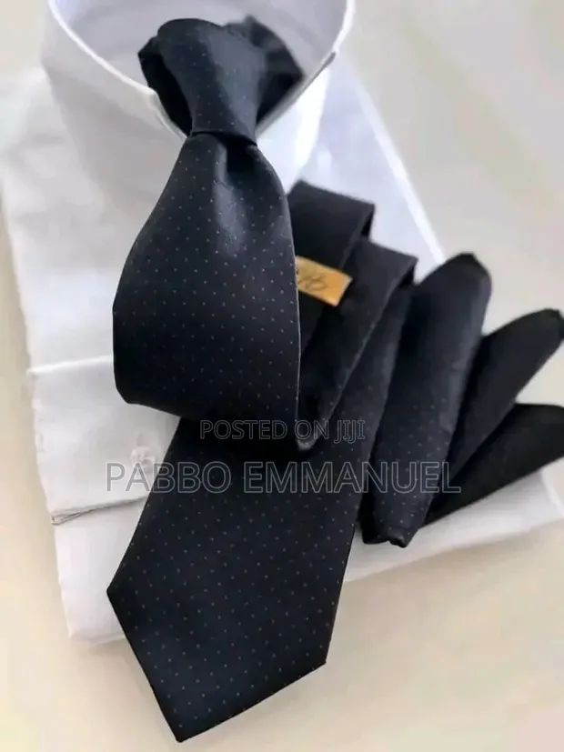 Plain Dotted Neckties - Various Designs & Colors - 1