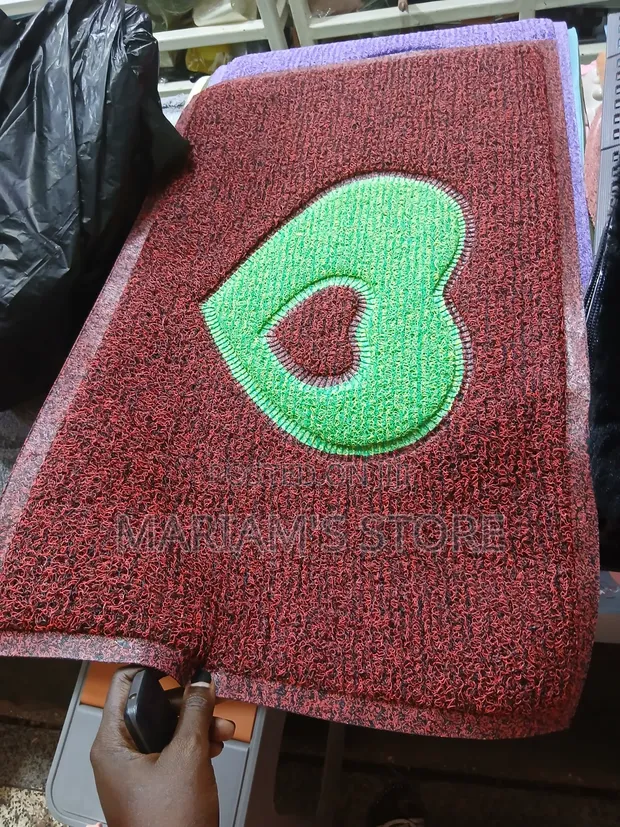 Heart Structured Doormat - 1