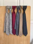 Premium Neck Ties with Pocket Square & Cuff Buttons - 3