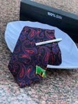 100% Silk Neckties with Tie Clip & Lapel Pin - 5