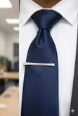 Stylish Steel Necktie Clips - Gold - 2
