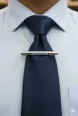 Stylish Steel Necktie Clips - Gold - 5