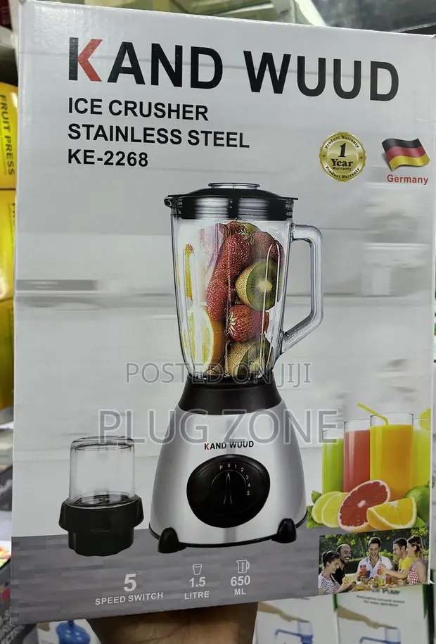 Kand Wuud KE-2268 Ice Crusher Blender 1.5L - 1