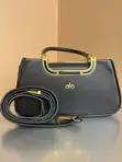Luxurious Black Faux Fur Handbag - 2