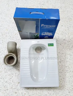 Toilet Squatting Pan with Cristina Press Plastic