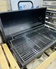 Charcoal Barbecue Grill with Workspaces - 4