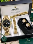 4-in-1 Rolex Hand Watch Set for Men - 1