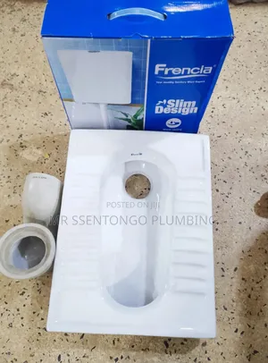 Brand New Toilet Seat - Cristina Press Plastic