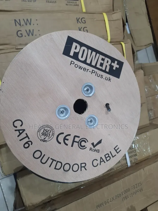 Power Plus Cat6 Network Cable 305M Outdoor - 1