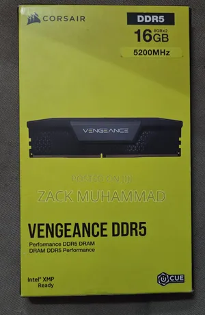 Corsair Vengeance DDR5 RAM 16GB (2x8GB) 5200MHz for Desktop