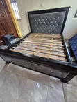 Used 5x6 Wooden Bed Frame - 2