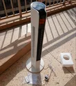 45W Remote Controlled Bladeless Tower Fan - White - 1