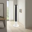 45W Remote Controlled Bladeless Tower Fan - White - 2