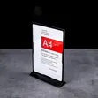 Used Desktop Display Board - Menu/Sign Holder - 2