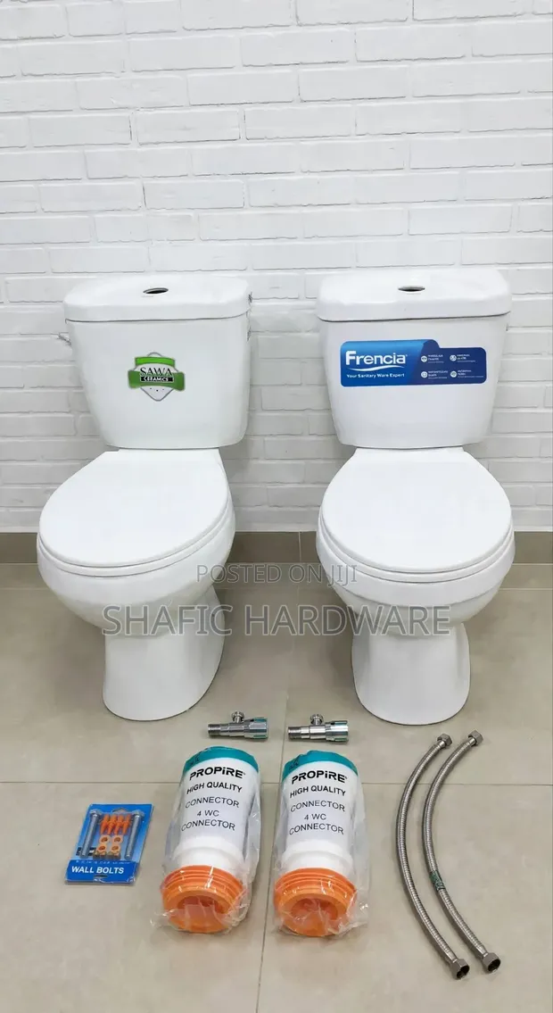 Brand New Toilet Seat Set with Accessories - 1