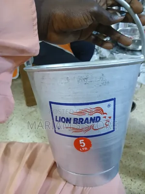 Aluminium Milk Bucket 5 Litres