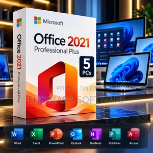 Microsoft Office 2021 Professional Plus - 5 PCs