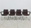 Wicker Design Plastic Chairs (Set of 1) - 2