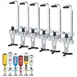 Wall Mount Bar Butler 6-Shot Liquor Dispenser - 3