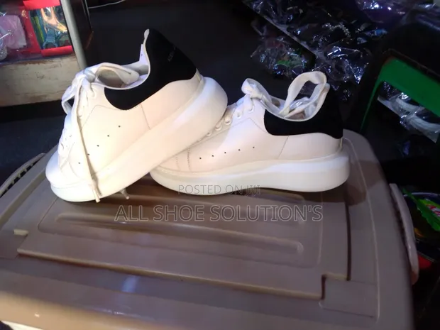 New Alexander McQueen Canvas Sneakers - 1
