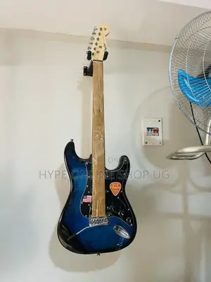 Blue Lagoon Fender Solo Electric Guitar