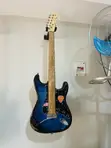Blue Lagoon Fender Solo Electric Guitar - 1