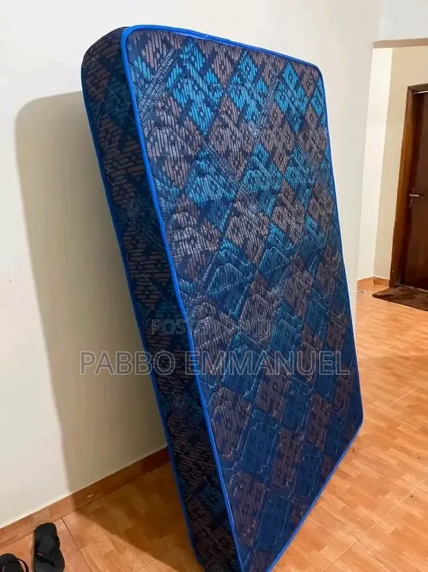Brand New Comfortaire 4x6 Blue Mattress - 1