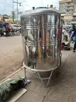 Vertical Stainless Steel Water Storage Tank (1000L) - 2