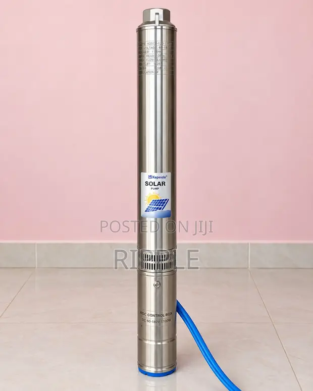 750W AC/DC Solar Borehole Water Pump (60-95m Head, 4000L/H) - 1