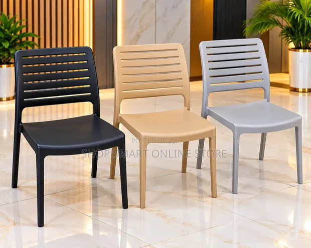 Brand New Heavy Duty Plastic Conference Chairs (1 Pc) - 1