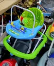 Comfort Baby Walker - Blue & Green - 1