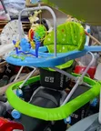 Comfort Baby Walker - Blue & Green - 2