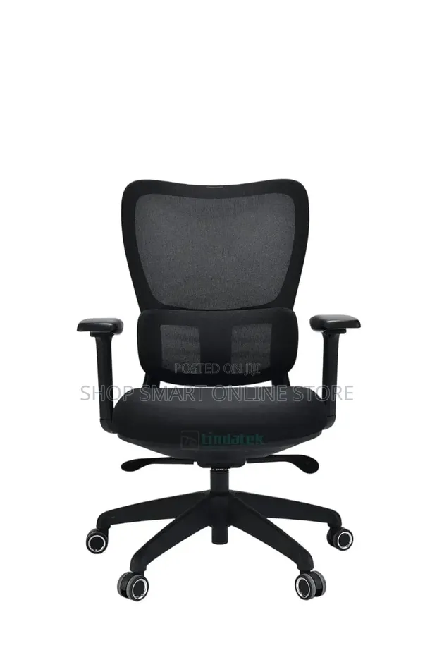 Adjustable Back Support Office Chair - Brand New - 1