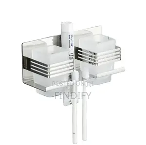Stainless Steel Wall Mount Toothbrush Holder