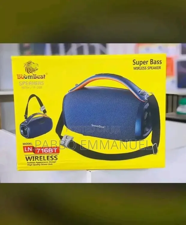 Boombest LN-5216 Portable Bluetooth Speaker - 1