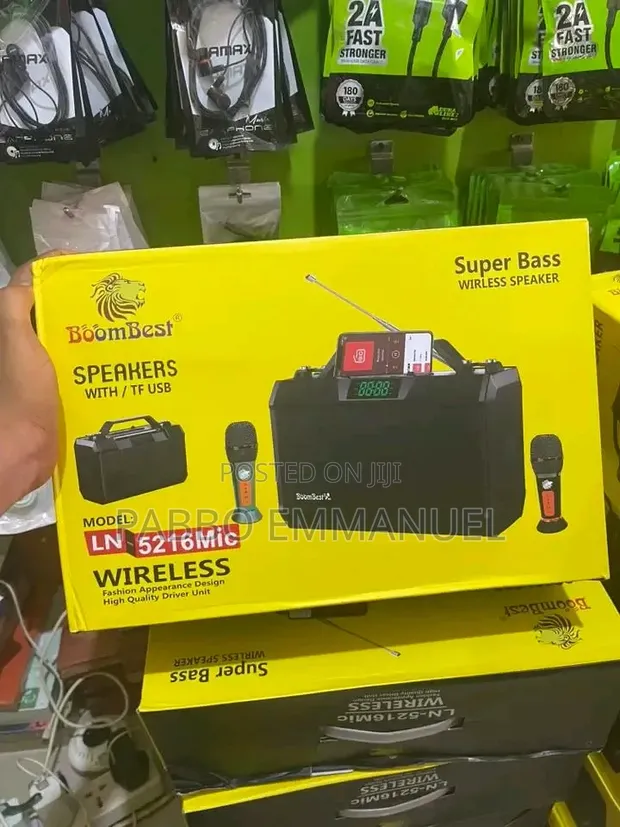 Boombest 5216BT Wireless Speaker with SD Card Slot - 1