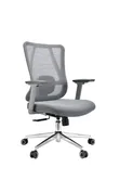 Brand New Heavy Duty Office Chair with Back Support - Grey - 2